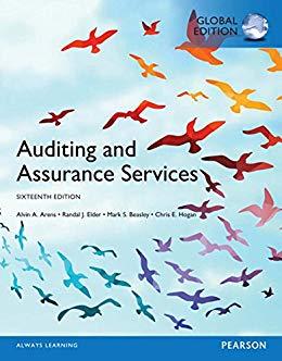 (PDF)Auditing and Assurance Services, 16th Global Edition