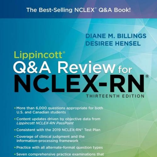 Lippincott Q&A Review for NCLEX-RN 13th