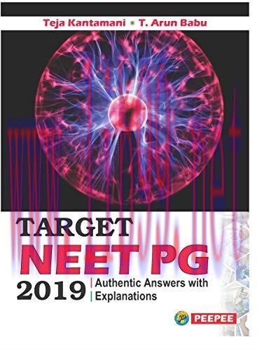 [FOX-Ebook]TARGET NEET PG 2019