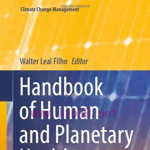 [AME]Handbook of Human and Planetary Health (Climate Change Management) (Original PDF)