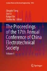 [PDF]The Proceedings of the 17th Annual Conference of China Electrotechnical Society: Volume I