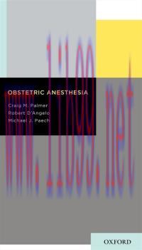 [AME]Obstetric Anesthesia (Original PDF)