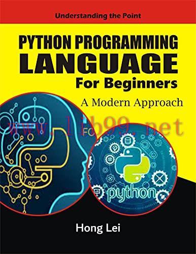 [FOX-Ebook]Python Programming Language For Beginners: A Modern Approach