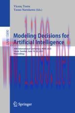 [PDF]Modeling Decisions for Artificial Intelligence: 20th International Conference, MDAI 2023, ...