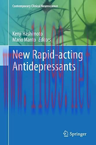 [AME]New Rapid-acting Antidepressants (Contemporary Clinical Neuroscience) (Original PDF)