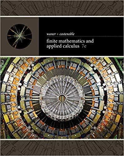 (Test Bank)Finite Mathematics and Applied Calculus , 7th Edition by Stefan Waner.zip