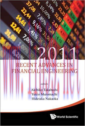 (PDF)Recent Advances In Financial Engineering 2011 2011 ed. Edition