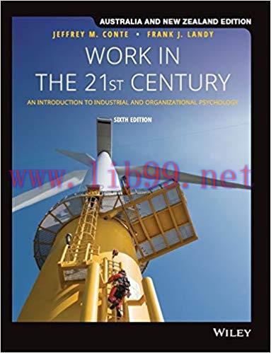 [PDF]Work in the 21st Century An Introduction to Industrial and Organisation Psychology, 6th AN...