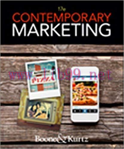 [PDF]Contemporary Marketing, 17th Edition [David L. Kurtz]