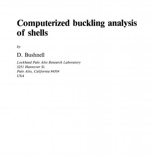 Computerized buckling analysis of shells