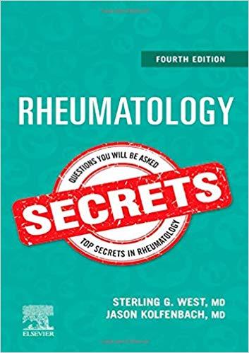 Rheumatology Secrets 4th Edition