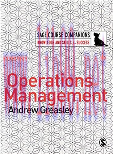 (PDF)Operations Management (SAGE Course Companions series) 1st Edition