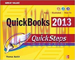 (PDF)QuickBooks 2013 QuickSteps 2nd Edition