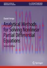 [PDF]Analytical Methods for Solving Nonlinear Partial Differential Equations