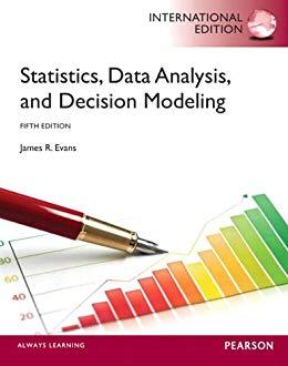 (Solution Manual)Statistics, Data Analysis, and Decision Modeling 5th International Edition.zip