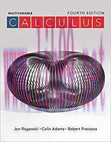 [PDF]Calculus Late Transcendentals Multivariable 4th Edition [Jon Rogawski] PDF+HTML