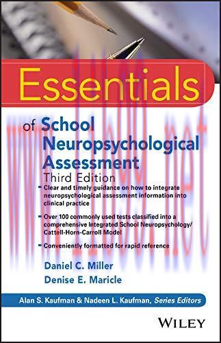 [AME]Essentials of School Neuropsychological Assessment, 3rd Edition (Essentials of Psychologic...