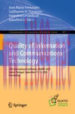 [PDF]Quality of Information and Communications Technology: 16th International Conference, QUATI...