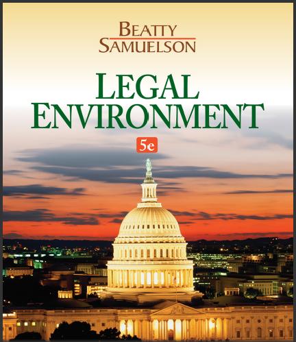 (TB)Legal Environment 5th Edition .zip