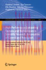 [PDF]High-Performance Computing Systems and Technologies in Scientific Research, Automation of ...