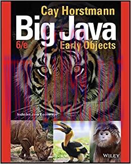 (PDF)Big Java: Early Objects, 6th Edition 6th Edition,