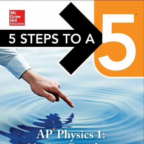 5 Steps to a 5 AP Physics 1 2016 (5 Steps to a 5 on the Advanced Placement Examinations Series)