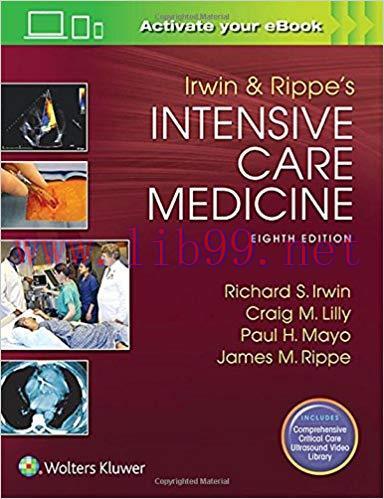 [PDF][Ebook]Irwin and Rippe&rsquo;s Intensive Care Medicine 8th Edition (PEF+EPUB)