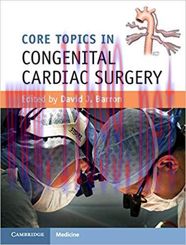 [PDF]Core Topics In Congenital Cardiac Surgery