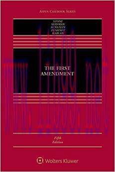 (PDF)The First Amendment (Aspen Casebook Series)