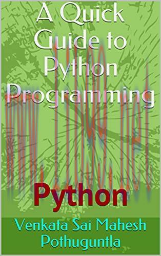 [FOX-Ebook]A Quick Guide to Python Programming: Python