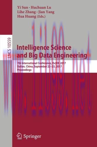 [FOX-Ebook]Intelligence Science and Big Data Engineering: 7th International Conference