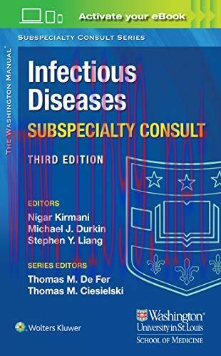 [AME]Washington Manual Infectious Disease Subspecialty Consult, 3rd Edition (Washington Manual ...