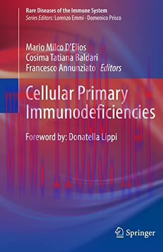 [AME]Cellular Primary Immunodeficiencies (Rare Diseases of the Immune System) (Original PDF)