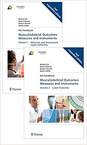 Musculoskeletal Outcomes Measures and Instruments, 2 Volume Set