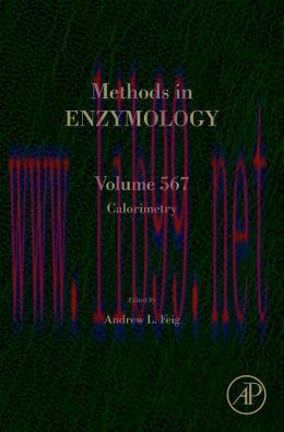 [AME]Calorimetry (Methods in Enzymology, Volume 567)