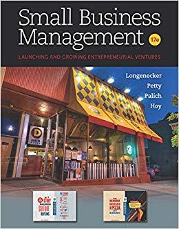 (PDF)LongeneckerPettyPalichHoy&rsquo;s Small Business Management, 17th Edition plus 4-months instant ...