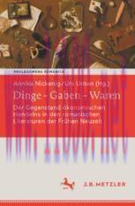 [PDF]Dinge &ndash; Gaben &ndash; Waren: Der Gegenstand &ouml;konomischen Handelns in den romanischen Literaturen...