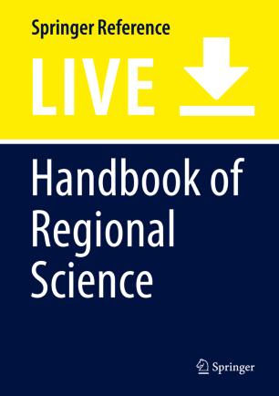 Handbook of Regional Science
