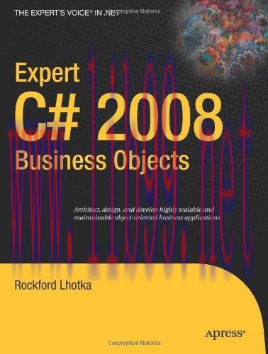 [FOX-Ebook]Expert C# 2008 Business Objects