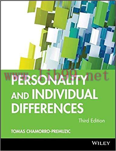 [EPUB]Personality and Individual Differences, 3rd Edition