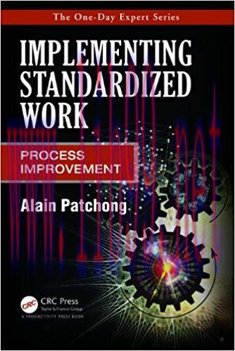 (PDF)Implementing Standardized Work: Process Improvement (The One-day Expert) 1st Edition