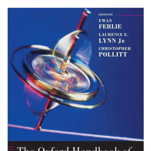 Oxford Handbook of Public Management, The - Wei Zhi