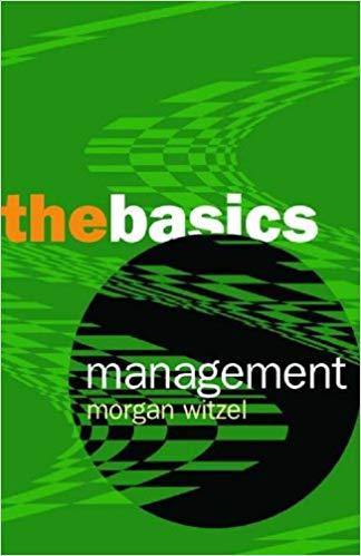 (PDF)Management The Basics 1st Edition