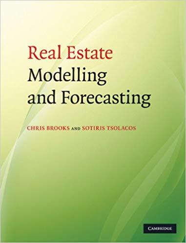 (PDF)Real Estate Modelling and Forecasting 1st Edition