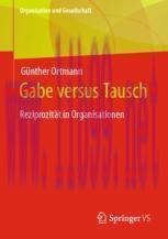[PDF]Gabe versus Tausch: Reziprozität in Organisationen