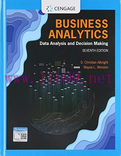 [FOX-Ebook]Business Analytics: Data Analysis & Decision Making, 7th Edition