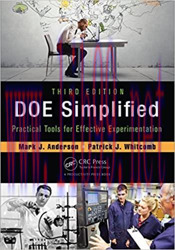 (PDF)DOE Simplified: Practical Tools for Effective Experimentation, Third Edition 3rd Edition