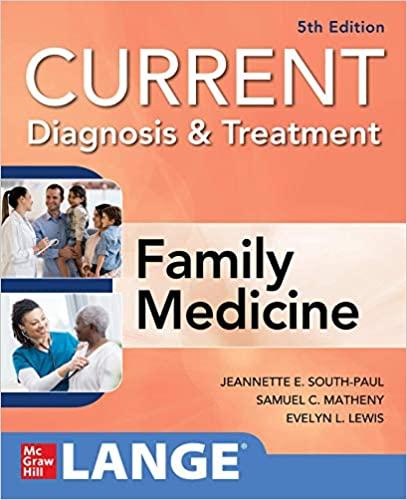 CURRENT Diagnosis and Treatment Family Medicine 5th Edition