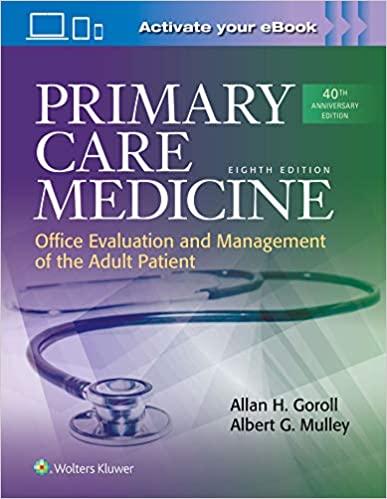 Primary Care Medicine (Goroll) 8th Edition