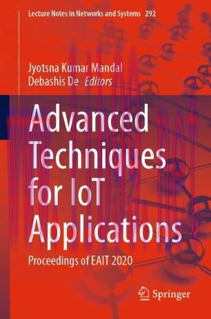 Advanced Techniques for IoT Applications